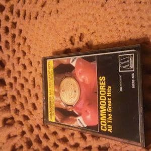 Commodores All the Great Hits Cassette